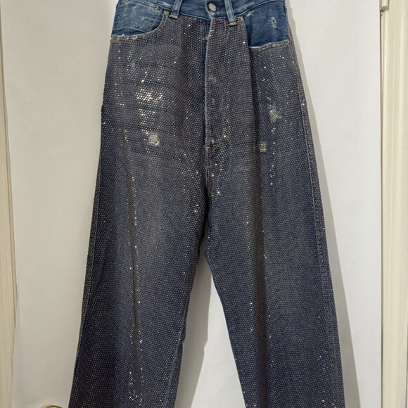 Golden Goose Embellished High Rise Jeans - Picture 3 of 10